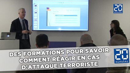 Des formations vous apprennent à réagir en cas d'attaque terroriste