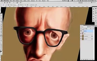 Woody Allen's  Caricature Screencast