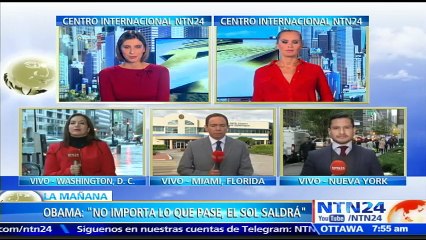 Obama llama a Trump para felicitarlo e invitarlo a la Casa Blanca para discutir la transición del poder