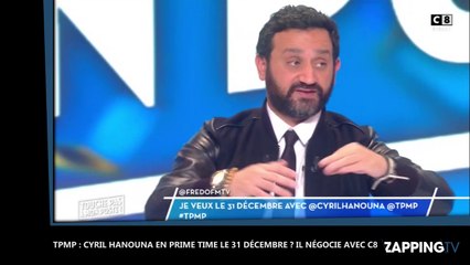 TPMP : Cyril Hanouna en prime time le 31 décembre ? Il négocie avec C8
