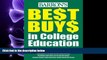 Free [PDF] Downlaod  Best Buys in College Education (Barron s Best Buys in College Education)