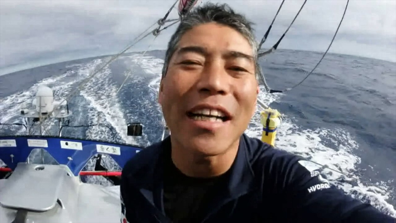 Images embarquées Kojiro Shiraishi / Vendée Globe