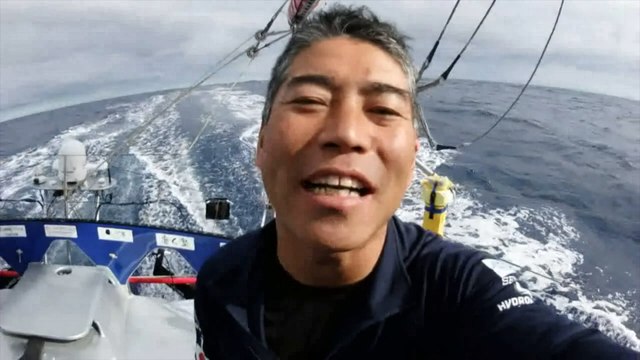 Images embarquées Kojiro Shiraishi / Vendée Globe
