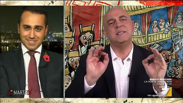 Maurizio Crozza DISINTEGRA Luigi Di Maio (Copertina di DiMartedì, 8 novembre 2016)