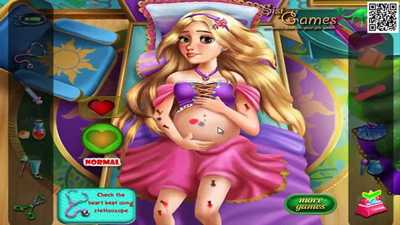 Rapunzel Pregnant Emergency ★ Disney Tangled Rapunzel ★ Disney Princess Games