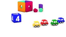 CUBE DANCE! Cartoon Cars Videos for Kids - Cartoons for Children to Learn Colors. Kids Cars Cartoons