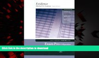 Read book  Evidence Exam Pro-Objective (Sum   Substance Exam Pro Series) online to buy