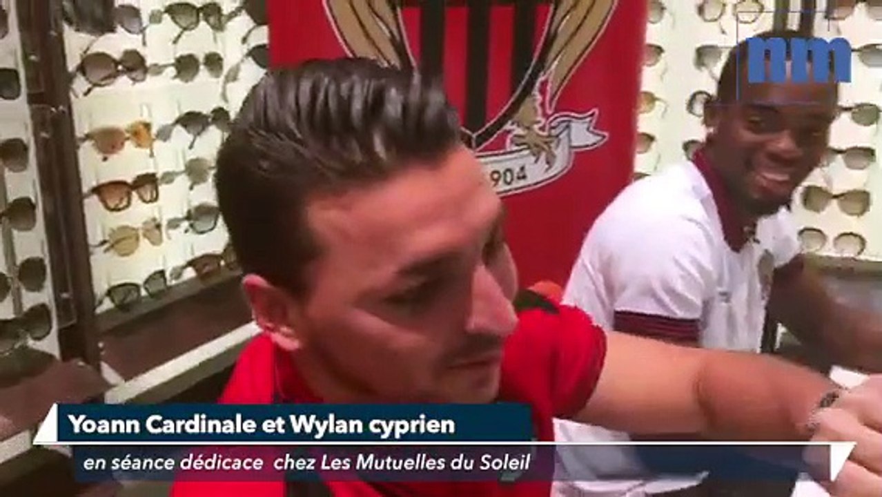Yoann Cardinale et Wylan cyprien en séance dédicaces