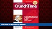 Best books  Crunchtime: Constitutional Law 2010 (Emanuel Crunchtime) online for ipad