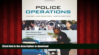 Best book  Police Operations: Theory and Practice