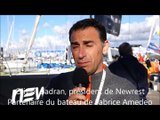 Newrest partenaire d'un bateau sur le Vendée Globe
