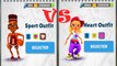 #Gameplay# Subway Surfers Sport Outfit vs Heart Outfit