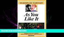 READ book  As You Like It (Shakespeare Made Easy)  FREE BOOOK ONLINE