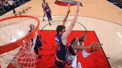 GAME RECAP: TRAIL BLAZERS 124, SUNS 121