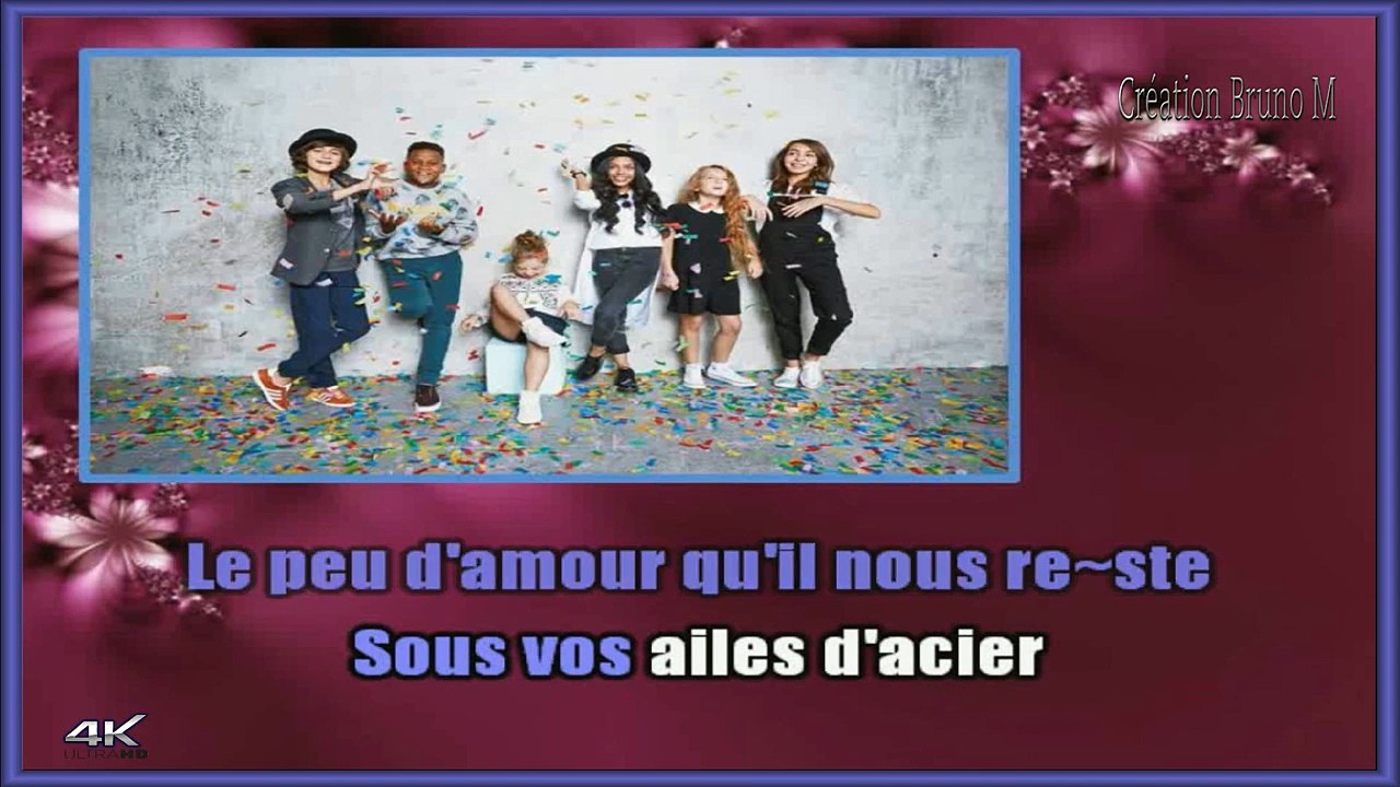 Kids united - Laissez nous chanter KARAOKE / INSTRUMENTAL