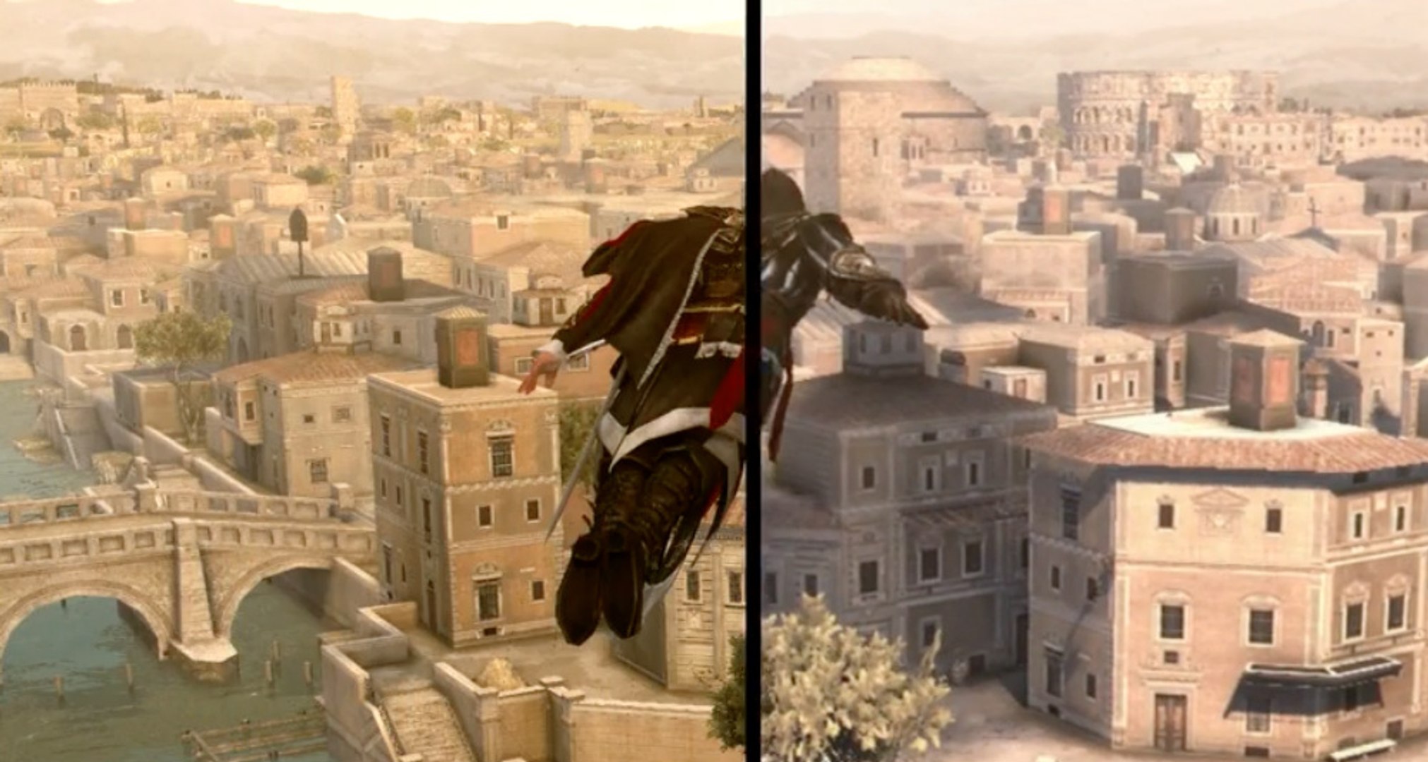 Assassin's Creed The Ezio Collection- Gameplay Comparison [US] - Vídeo  Dailymotion