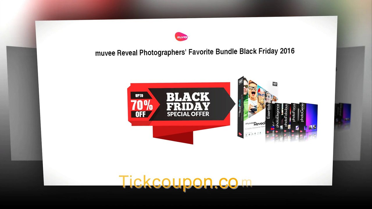 70% OFF muvee Reveal Photographers' Favorite Bundle Black Friday 2016