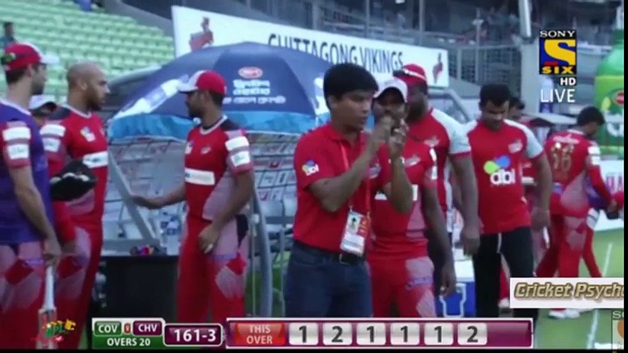 BPL 2016 8th Nov 1st Match- Comilla Victorians v Chittagong Vikings full HD Highlights