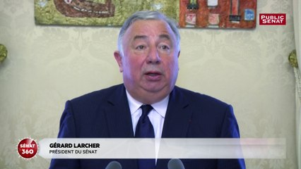 Réaction de Gérard Larcher face à l'élection de Donald Trump