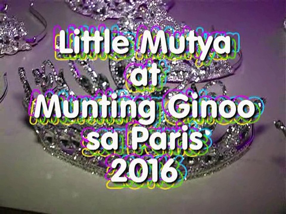 LITTLE  MUTYA  AT  MUNTING GINOO  2016 PARIS  CHAPTER 1