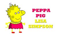 Peppa pig disfraces Los simpson