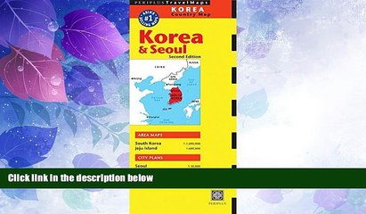 Big Deals  Korea   Seoul Travel Map  (Periplus Travel Maps)  Best Seller Books Best Seller