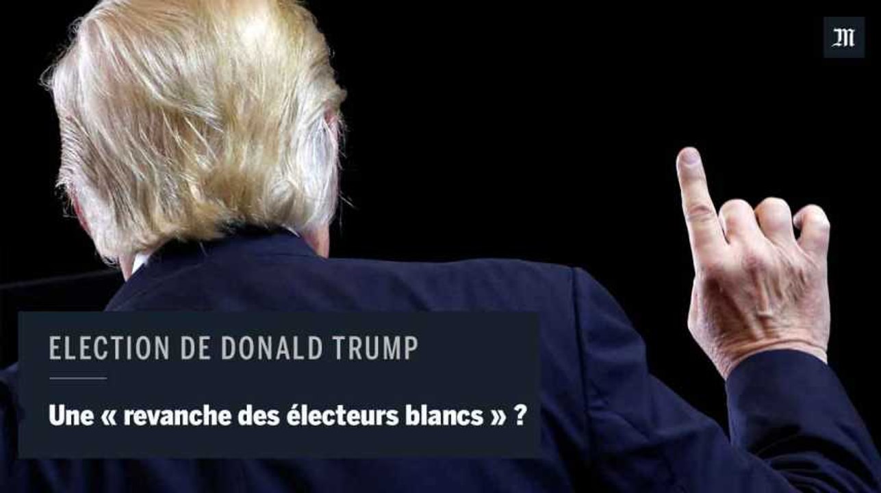Election de Donald Trump : peut-on parler d’une « revanche des Blancs » ?