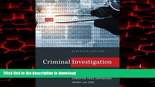 Best books  Criminal Investigation online to buy