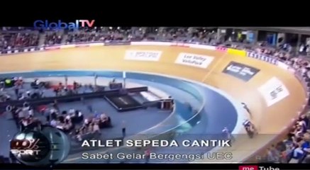 Laura, Atlet Sepeda Cantik Sita Perhatian Dunia