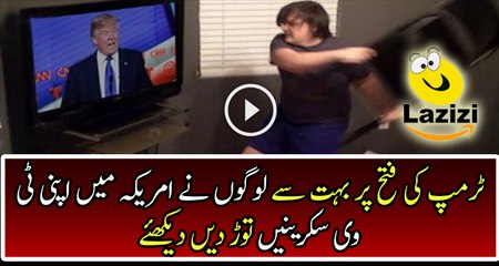 People Broke Their TV's After Donald Trump's Victory