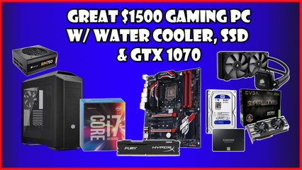 High End Gaming PC Build $1500 2016