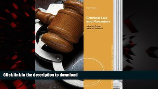 Read books  Criminal Law and Procedure