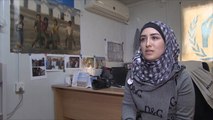 وعد لاجئة سورية تلتقط تفاصيل الحياة بالزعتري