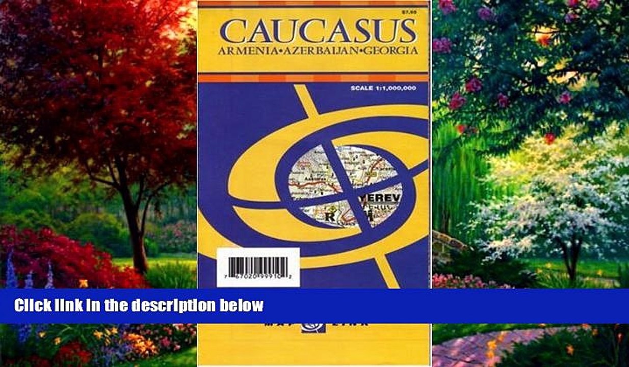 Books to Read  Caucasus: Armenia, Azerbaijan, and Georgia Map (English, French, Italian, German