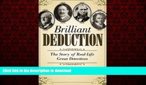 Buy book  Brilliant Deduction: The Story of Real-Life Great Detectives online pdf
