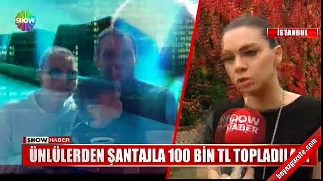 Ünlü sunucuya fotoğraflı şantaj