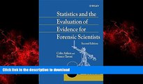 liberty book  Statistics and the Evaluation of Evidence for Forensic Scientists