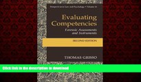 liberty books  Evaluating Competencies: Forensic Assessments and Instruments (Perspectives in