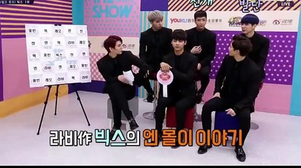 161108 THE SHOW VIXX BINGO TALK PART 1