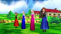 Frozen Elsa Cartoon Finger Family Songs | Frozen Songs Nursery Rhymes Collection For Children