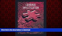 Best book  Criminal Investigation: An Analytical Perspective online