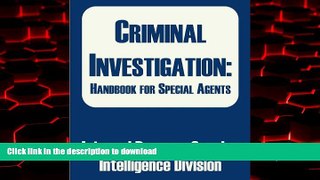 Buy books  Criminal Investigation: Handbook for Special Agents