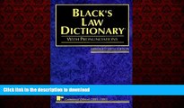 Best books  Black s Law Dictionary: Definitions of the Terms and Phrases of American and English