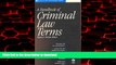Buy books  A Handbook of Criminal Law Terms (Black s Law Dictionary Series) online