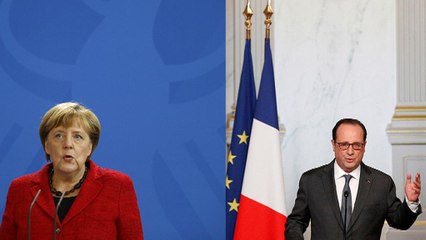 Merkel y Hollande felicitan a Trump, aunque le recuerdan los compromisos con Europa
