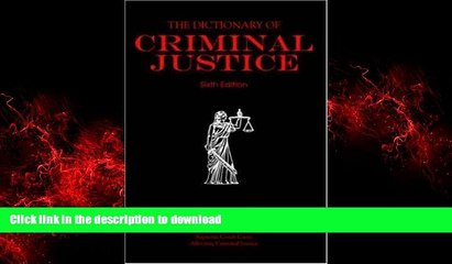 Read books  Dictionary of Criminal Justice (Focus) online