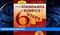 Free [PDF] Downlaod  From Standards to Rubrics in Six Steps: Tools for Assessing Student