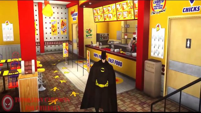 Batman Batcar and Zombie Lightning McQueen #CARS Race Track Custom Disney Pixar Cars Song for Kids