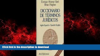 liberty book  Diccionario De TeÌ�rminos Juridicos: IngleÌ�s-EspanÌƒol / Spanish-English (English