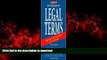 Read books  Dictionary of Legal Terms 4th (fourth) edition Text Only